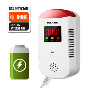 Düşük fiyat ile akıllı ses ile yanmaz plastik gaz dedektörü - Product Image 5