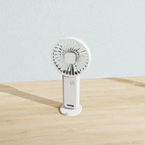 Ventilador de Escritorio WXL188 con Base, Soporte para Teléfono Móvil, Mini Ventilador de Mano Portátil, Recargable por USB, Venta al Por Mayor - Product Image 5