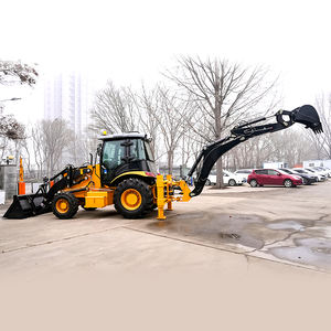 أرخص عجلة دفع 4 حفار وشاحنة تحميل هيدروليكية - Product Image 3