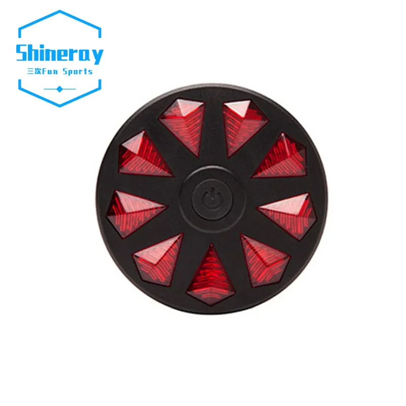 Best selling bicycle light rechargeable led warning light night riding bicycle tail light