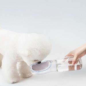 Botella de agua de plástico portátil a prueba de fugas <span class=keywords><strong>para</strong></span> perros y contenedor de comida accesorio <span class=keywords><strong>para</strong></span> cachorros y mascotas de viaje - Product Image 5