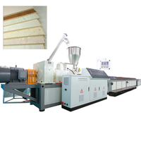 Machine de fabrication de panneaux muraux en PVC / Extrudeuses de plastique pour la fabrication