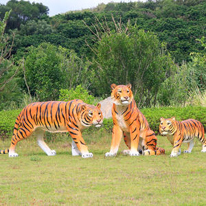 ขายส่งที่กำหนดเองขนาดใหญ่เสือประติมากรรมตะวันตกเสือสัตว์ประติมากรรมในสต็อก - Product Image 6