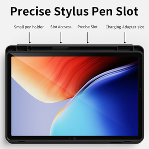 Custodia custodia in morbida TPU per Cover Smart in pelle per Samsung <span class=keywords><strong>Galaxy</strong></span> <span class=keywords><strong>Tab</strong></span> S9 11 pollici supporto per la ricarica della penna - Product Image 5