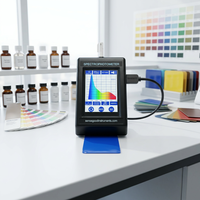 Sensegoodinstruments Handheld Portable Colorimeter CIE Lab Hunter Lab Multi-Mode RGB LED Spectrophotometer Mini USB 1nm