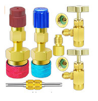 Ensemble de manomètres de diagnostic de climatisation professionnel de haute qualité à 4 voies pour les réfrigérants R134A R410A R32 R22 OEM pour la réparation automobile
