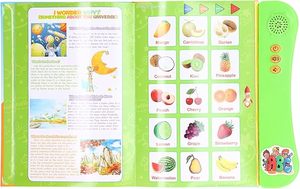 Libro de sonido de cubierta dura duradera para niños, Encuadernación perfecta, cartón duradero para el aprendizaje temprano de los niños de habla inglesa - Product Image 4