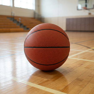 Ballon de basketball pour enfants RX personnalisé avec logo, taille 6, en cuir composite écologique et revêtement en caoutchouc – OEM, résistant à l'usure, pour le jeu - Product Image 3