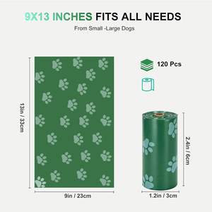 Bolsas Gruesas y Perfumadas para Desechos de Mascotas, Bolsas a Prueba de Fugas para Perros y Gatos, Ideales para Pasear Mascotas, Compatibles con la Mayoría de los Porta Bolsas para Correa - Product Image 2