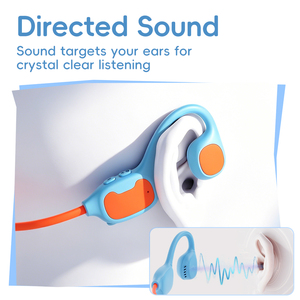 Nouveaux écouteurs à conduction aérienne pour enfants, casques à conduction osseuse, écouteurs ouverts <span class=keywords><strong>sans</strong></span> fil pour l'étude - Product Image 5