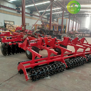Arado de discos hidráulico diésel de montaje trasero con componentes de engranajes para tractor, máquina de arado agrícola de servicio pesado - Product Image 1