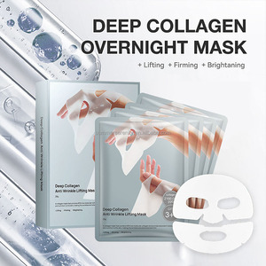 Real Deep Bio-Collagène Skincare Masque de nuit en feuille brillant Anti-rides Rajeunissement de la peau Soins du visage Masque <span class=keywords><strong>Gelly</strong></span> - Product Image 3