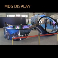 Écran flexible MDS, écran LED créatif en forme de goutte d'eau, module LED flexible d'intérieur P2.5