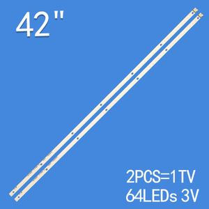 Bande de rétroéclairage LED pour téléviseur <span class=keywords><strong>Panasonic</strong></span> <span class=keywords><strong>42</strong></span> <span class=keywords><strong>pouces</strong></span> 42Y64R 42Y64L NLAW20103R NLAW20103L TH-L42E30WH TX-L42E30B TX-42E31B - Product Image 1