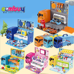 Set di 21 Pezzi Camion dei Pompieri di Lusso e <span class=keywords><strong>Auto</strong></span> Medica per Gioco di Ruolo da Dottore - Product Image 2