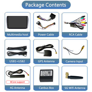 BHNEW 8+256G Sistema Multimediale per Auto per <span class=keywords><strong>Peugeot</strong></span> 2008 <span class=keywords><strong>208</strong></span> 2012-2018 Navigatore <span class=keywords><strong>GPS</strong></span> per Auto 2DIN Telecamera 360 Carplay Autoradio Android - Product Image 3