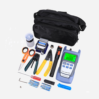 FTTH FC-6S fibre couperet compteur de puissance optique localisateur de défaut visuel 5mw dénudeur de fil testeur de câble à fibre optique kit d'outils ensemble