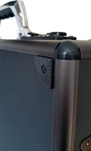 Maletín Ejecutivo de Aluminio <span class=keywords><strong>para</strong></span> Portátil, Acolchado, <span class=keywords><strong>con</strong></span> <span class=keywords><strong>Ruedas</strong></span> Dobles Giratorias, Antipolvo, IP65/IP67, OEM - Product Image 2