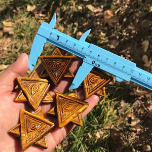 Tinh Thể Tự Nhiên Mắt Của Thiên Chúa Nguyên Bán Quý Đá Thủ Công Mỹ Nghệ Vàng Tiger Eye Rose <span class=keywords><strong>Quartz</strong></span> Của Thiên Chúa Mắt - Product Image 6