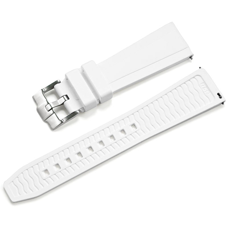 หัวเข็มขัดสีขาว + เงิน