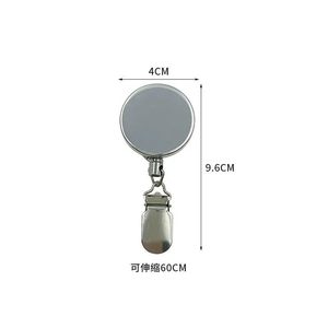 Clip à boucle facile à dégainer gris bronze 60 cm extensible et durable pour serviettes et vêtements - Product Image 5