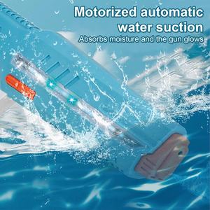 Karanlık otomatik su tabancaları yanıp sönen su emilimi ile 2024 açık çekim elektrikli su tabancası - Product Image 3
