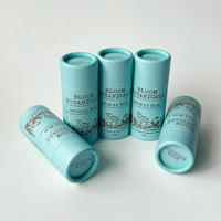 Stick déodorant push-up, baume à lèvres bio dans un tube en papier écologique, baume à lèvres, stick solaire, taille personnalisée avec design anti-humidité