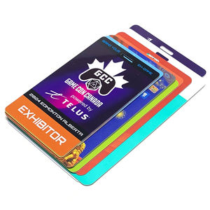 <span class=keywords><strong>Tarjeta</strong></span> de Identificación de Plástico al por Mayor para Deportes, Juegos, Atletas, Entrenadores, Eventos VIP, con Perforación y Cordón - Product Image 5