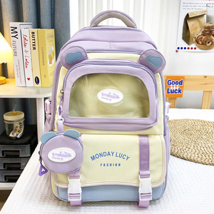 Nueva Venta caliente Kawaii Girls Mochila impermeable Cierre de cremallera Estilo de moda para estudiantes escolares Bolsas de libros de dibujos animados - Product Image 3