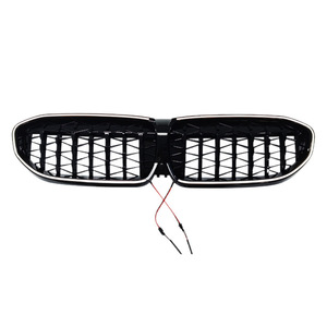 Parrilla Delantera para BMW Serie 3 G20 2019-2022 con Luces LED, Material ABS, Versión Meteor de Una o Dos Líneas - Product Image 5