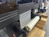 Nouvelle imprimante DTF I3200 24 pouces (60 cm) avec 10 têtes d'impression, 9 couleurs d'encre néon, tout-en-un avec agitateur et sécheur
