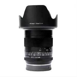 SonyE Canon R용 초대형 조리개 20mmF0.95 광각 APS-C 고정 초점 렌즈 뜨거운 판매