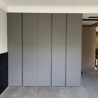 Armoire Modulaire Personnalisable pour Chambre et Salon avec Éclairage LED, Grande Capacité, Écologique, en Bois Durable, Meuble de Maison