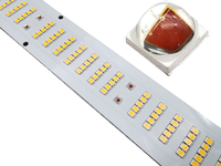 Personnalisé 300W Veg UV Bloom Lm301b spectre complet Plantes commerciales Jardin d'intérieur Led Grow Strip Light Grow Bar Fixtures PCB Board