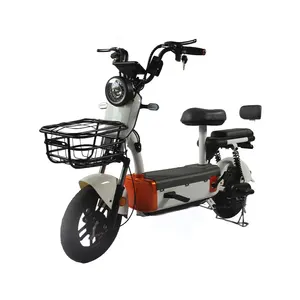 레트로 스타일 14 인치 전기 자전거 3 단 기어와 친환경 교통을위한 350W 모터