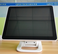 Máquina registradora POS plegable de 15 pulgadas, caja registradora todo en uno pos cajero/sistema Pos de precio razonable con software/computadora de escritorio Pos