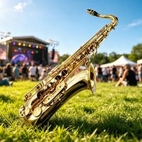 Wholesale/OEM/Factory Price Professional Performance of Tenor Saxophone in Brass , Wind Instruments for Adult