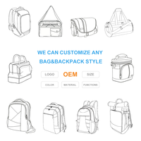 Sac à dos Rolltop Unisexe Moderne Extensible Étanche pour Ordinateur Portable, Idéal pour le Collège, les Voyages Décontractés, la Randonnée Urbaine et les Sorties Quotidiennes