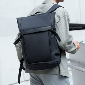 Custom New Professional Laptop <strong>Backpack</strong> Fits <strong>17</strong> Inch <strong>Computer</strong> with Top Flap and Shoe Compartment - Product Image 5