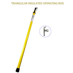 Barra Telescópica Triangular de Alta Tensión, Ajustable, de Fibra de Vidrio Aislada, de Alta Calidad - Product Image 2
