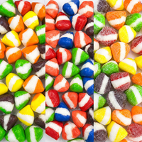 Nouveauté : Bonbons gélifiés lyophilisés, mini bonbons gélifiés, bonbons mous, friandises, snacks, bonbons lyophilisés en vrac