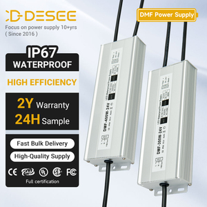 Controlador LED DESEE IP67 a Prueba de Agua, 24V 100W 200W 300W 400W, Voltaje Constante, Serie DMF, Fuente de Alimentación LED - Product Image 1