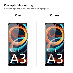 2024 nuovo modello HD trasparente proteggi schermo per Xiaomi Redmi <span class=keywords><strong>A3</strong></span> vetro temperato smerigliato - Product Image 6