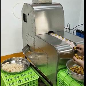 เครื่องปอกเปลือกลำไยอัตโนมัติ เครื่องแยกเมล็ดผลไม้ - Product Image 1