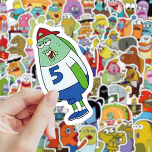 50 Pegatinas de Anime en Oferta, Resistentes al Agua, para Decoración de Patinetas, Equipaje, Portátiles, Lindas Pegatinas de Dibujos Animados de Los Simpson - Product Image 3