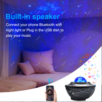 Precio al por Mayor, Proyector de Estrellas Galácticas con Conexión USB de 5V, Altavoz Láser Inteligente LED con Bluetooth, Nebulosa, Cielo Estrellado, Decoración para el Hogar, Música, Luz Nocturna