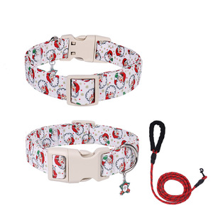 Rot & Grün Hirsch-Design, Verstellbares Weiches Sicherheits-Halsband Klassisches Weihnachts-Hundehalsband für Mittelgroße Männliche/Weibliche Hunde - Product Image 6