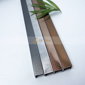 304 Stainless Steel U Shaped <b>Tile</b> Edge Trim Easy Installation 5-Year Warranty for Apartment Floor Decoration Waterproof Durable - Product Image 2