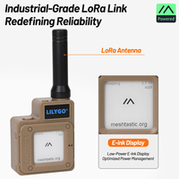 Pelacak Portabel Lilygo T-echo Meshtastic Node Lora Genggam dengan NRF52840 Lora SX1262 Bluetooth Terintegrasi untuk 868mhz 915mhz