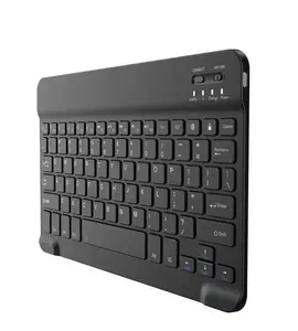 2024 clavier Bluetooth sans fil pliable de haute qualité étanche Mini USB bureau de jeu 104 clé mécanique mince téléphone en métal